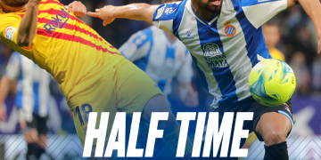 Yangel Herrera se destacó en el empate del Espanyol ante el FC Barcelona