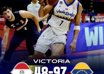 Venezuela a la segunda ronda del clasificatorio mundial de baloncesto