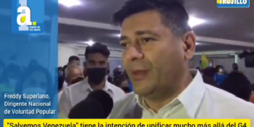Freddy Superlano presenta en Trujillo proyecto Salvemos Venezuela