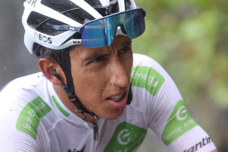 Foto de archivo del ciclista colombiano Egan Bernal. EFE
