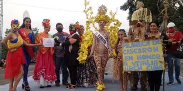 Desfile de carrozas y comparsas devolvieron la alegría a rostros del gentilicio carvajalense