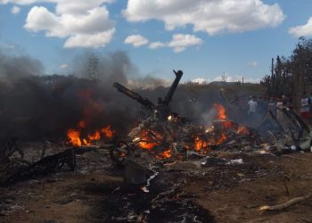 Dos muertos en accidente de helicóptero de la Fuerza Armada