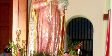 Vestido de gala templo San Juan Bautista de Betijoque