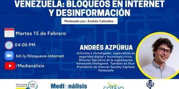 Bloqueos en internet y desinformación en Venezuela