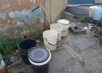 Valera en crisis por falta de agua