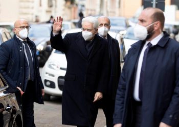 Mattarella jura de nuevo su cargo, respetando el protocolo y las medidas anticovid