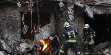 Los soldados rusos entran en Kiev