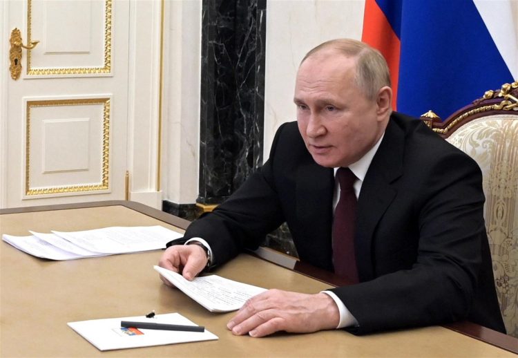 Valdimir Putin, esta semana en Moscú. EFE/EPA/ALEXEI NIKOLSKY / KREMLIN POOL / SPUTNIK