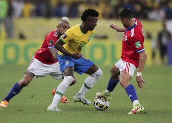 4-0. Neymar se redime, Vinicius marca y Brasil deja a Chile en el abismo