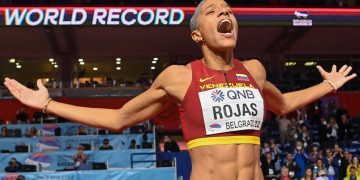 Yulimar Rojas hechiza el Stark Arena: oro mundial y récord del mundo con 15,74