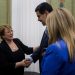 Maduro y Bachelet revisan asistencia para «garantizar» justicia en Venezuela