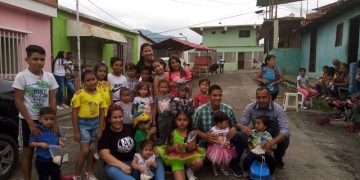 Niños de la comunidad 7 Colinas disfrutaron del Carnaval