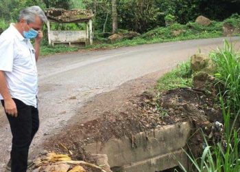 Destrucción de la vialidad en municipios de  montaña denuncia diputado Heriberto Labrador
