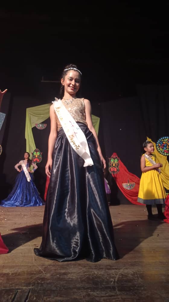 Sofía, Victoria y Anailu fueron las Reinas de la Casa de los Saberes Josefa Sulbarán