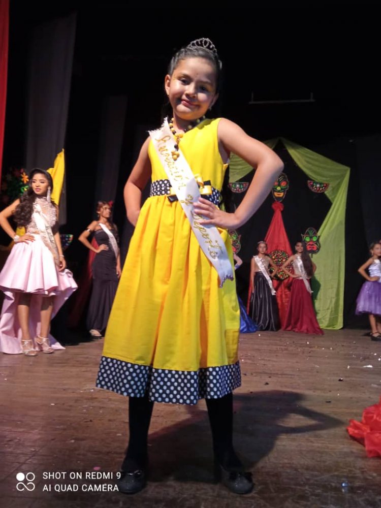 Sofía, Victoria y Anailu fueron las Reinas de la Casa de los Saberes Josefa Sulbarán