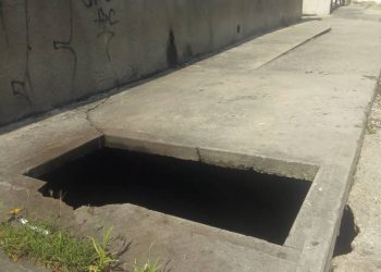 Super huecos amenazan a transeúntes en Valera