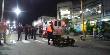 Un policía herido en accidente de tránsito en Valera