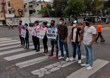 Juventud de VP-Valera protestó para exigir mejoras en los servicios públicos de la ciudad