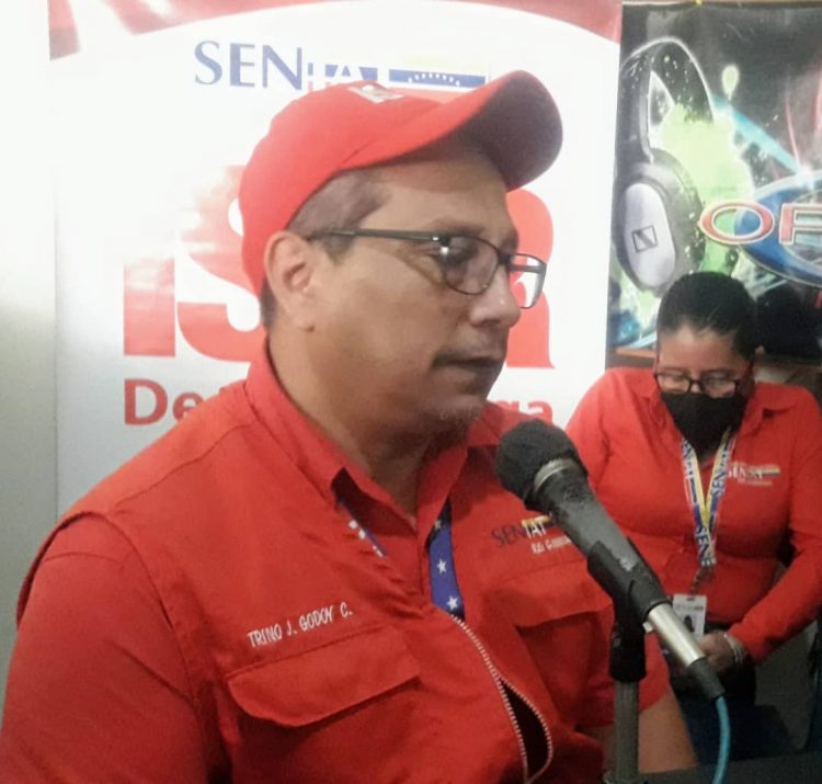 Trino Godoy, coordinador de Control de Gestión y Planificación del Seniat en el estado Trujillo.