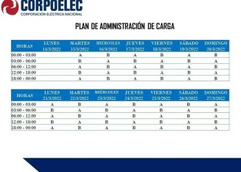 Corpoelec anuncia cronograma de administración de carga en Mérida