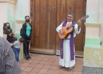 Viacrucis hoy en La Hicotea
