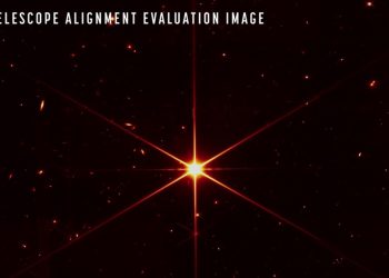 El telescopio James Webb envía primera foto unificada de una estrella lejana