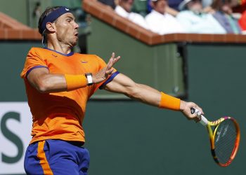 Rafael Nadal alcanza los octavos de Indian Wells tras derrotar a Evans