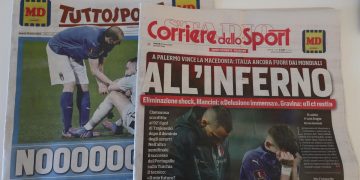 Debacle en Italia: «Al infierno»