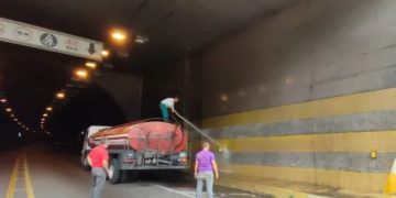 Continúan los trabajos de rehabilitación del túnel Estanques