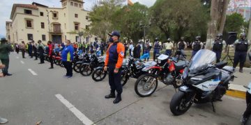 Cuerpos de seguridad y prevención de Mérida estrenan unidades móviles