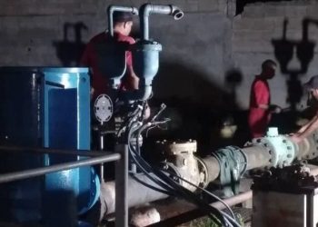 Crisis de agua en Valera: Gobernador supervisa instalación de motor en Sistema de Bombeo del Acueducto