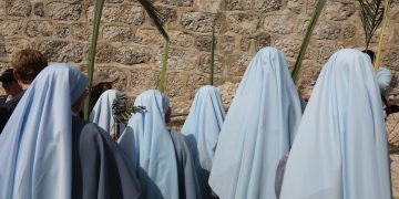 Jerusalén se llena de peregrinos en el primer Domingo de Ramos pospandemia