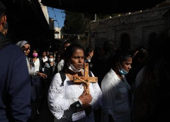La violencia en Jerusalén mancha las celebraciones del Viernes Santo