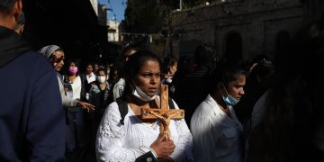 La violencia en Jerusalén mancha las celebraciones del Viernes Santo