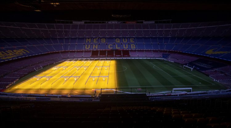 Vista general del Camp Nou, en una imagen de archivo.- EFE/Marta Pérez.