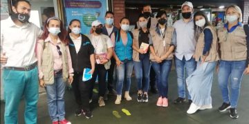 Idenna y CPNNA realizan abordaje en Terminal de Pasajeros de San Cristóbal