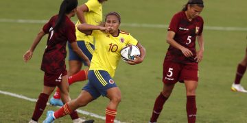 2-2. Colombia y Venezuela empatan con un doblete de Leicy y otro de Deyna Castellanos