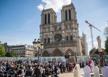 Notre Dame comienza a renacer tres años después del incendio