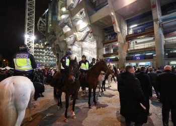 Madrid se blinda a la espera de una marea azul de 5.450 hinchas ingleses