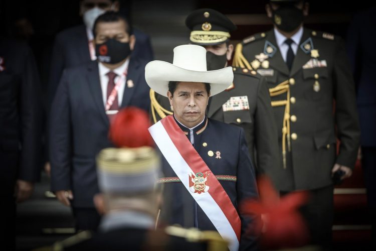 El presidente de Perú, Pedro Castillo, en una fotografía de archivo. EFE/Str