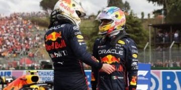 Verstappen profanó la casa de Ferrari y Red Bull hizo el 1-2 en el GP Emilia Romagna