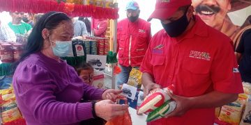 Distribuidas cinco toneladas de alimentos en la parroquia San José de Delicias en Táchira