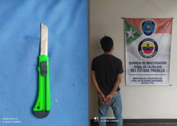 Fapet detiene a hombre por agredir a mujer con un exacto