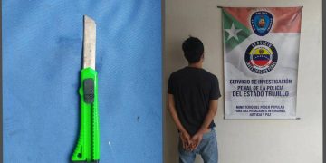 Fapet detiene a hombre por agredir a mujer con un exacto