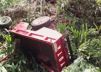 Muere hombre en vuelco ocurrido en Campo Elías