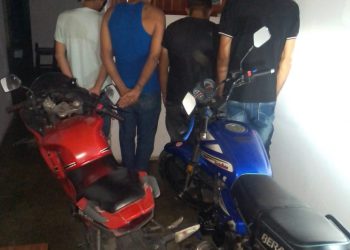 Cuatro detenidos por robo de motos en Pampán