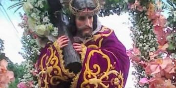 Viacrucis viviente y quema de  Judas en Semana Santa Motatán 2022