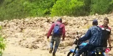 Interrumpido paso entre Betijoque y Sabana de Mendoza por deslave