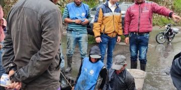 Alcaldía de Mérida limpió alcantarilla de la Milagrosa tras protesta de vecinos