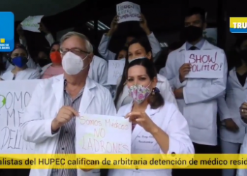 Especialistas del HUPEC consideran de arbitraria detención de médico residente